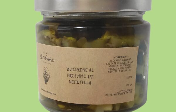 Zucchine al profumo di Nepitella